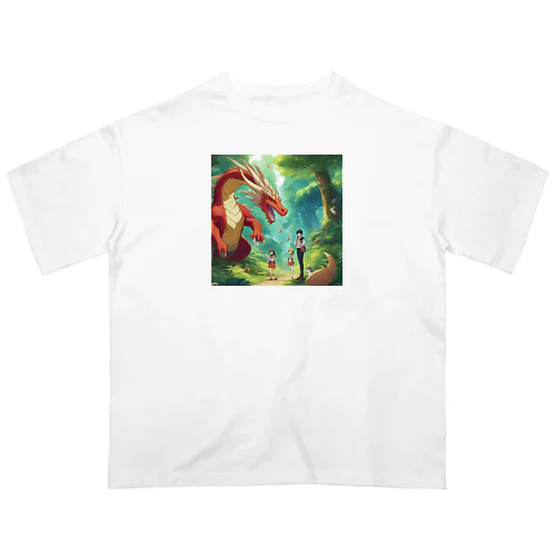 Doragon５ オーバーサイズTシャツ