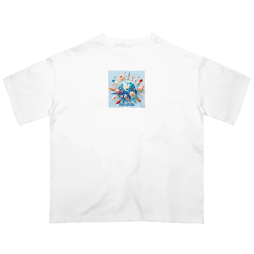 Flow of Life オーバーサイズTシャツ