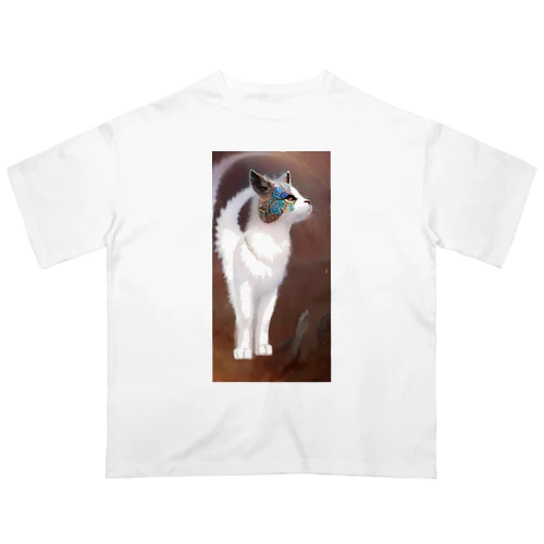 魔法猫 オーバーサイズTシャツ