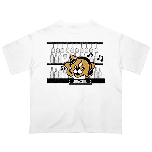 DJわんこのチーくん! オーバーサイズTシャツ