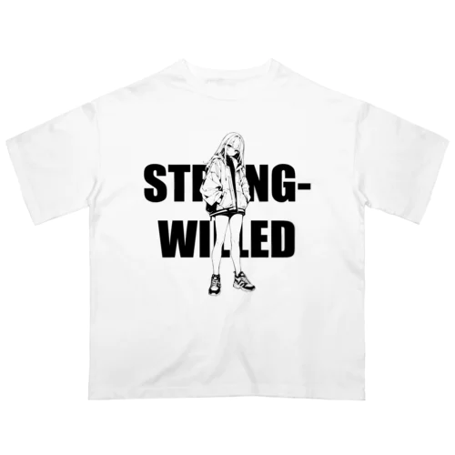 STRONG-WILLED_01GIRL Oversized T-Shirt