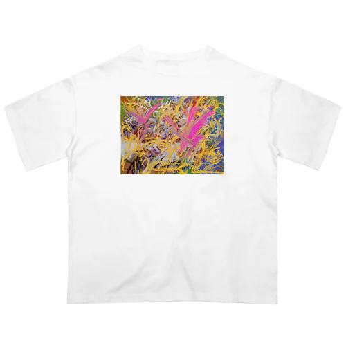abstract オーバーサイズTシャツ