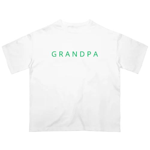 GRANDPA(グリーン) オーバーサイズTシャツ