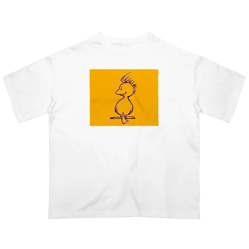 ＣＡＧＯＵのキャラクター オーバーサイズTシャツ