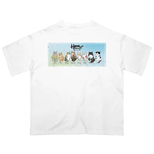 Hana Channel.春のデザイン オーバーサイズTシャツ