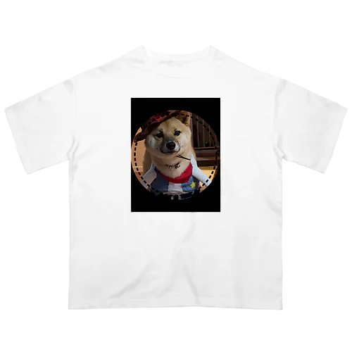 柴犬COOUo･ｪ･oU Oversized T-Shirt
