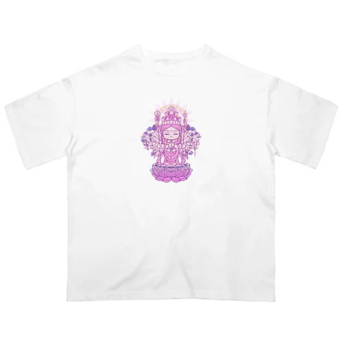 おまもり千手観音 Oversized T-Shirt