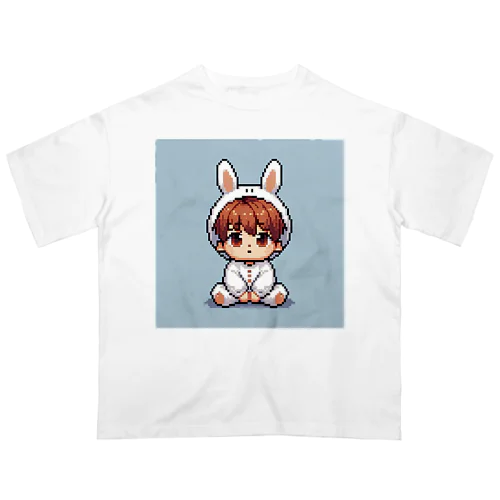 ユサユサしながらそんなめでこっちをみつめないで オーバーサイズTシャツ