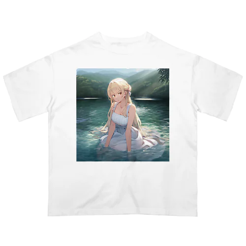 湖の少女 Oversized T-Shirt
