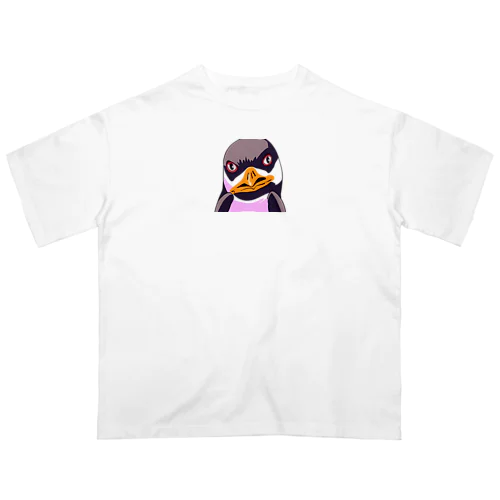 怒りのペンギン オーバーサイズTシャツ