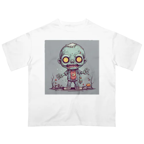 ホラー　ゾンビ３ オーバーサイズTシャツ