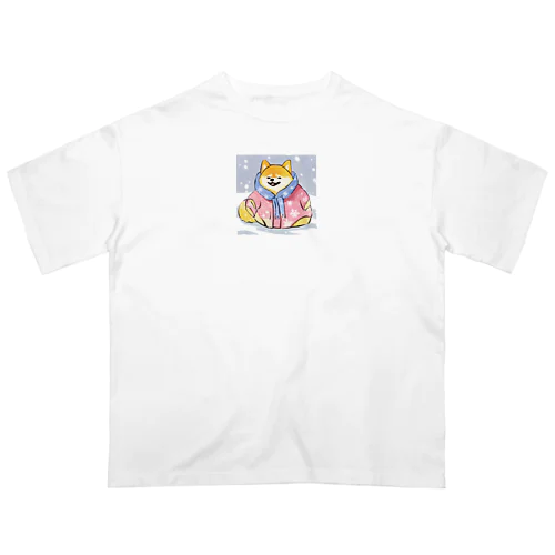 厚着しばいぬ オーバーサイズTシャツ