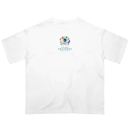 ナチュベジライフ　オリジナルグッズ オーバーサイズTシャツ