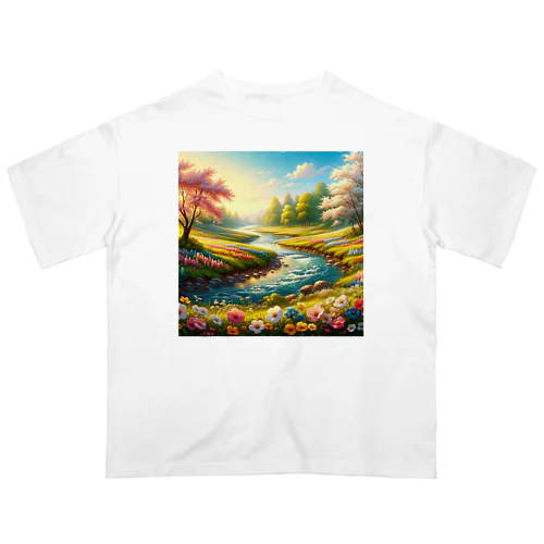 春の訪れ♬ Oversized T-Shirt