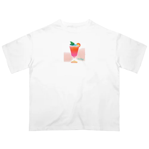 カシスオレンジ オーバーサイズTシャツ