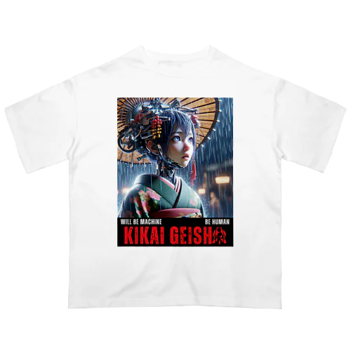 Cyber Punk Geisha オーバーサイズTシャツ