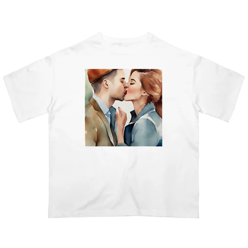 「恋人のキス」 オーバーサイズTシャツ