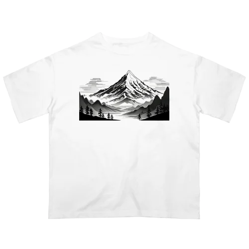 キャンプファッション -The mountain- オーバーサイズTシャツ