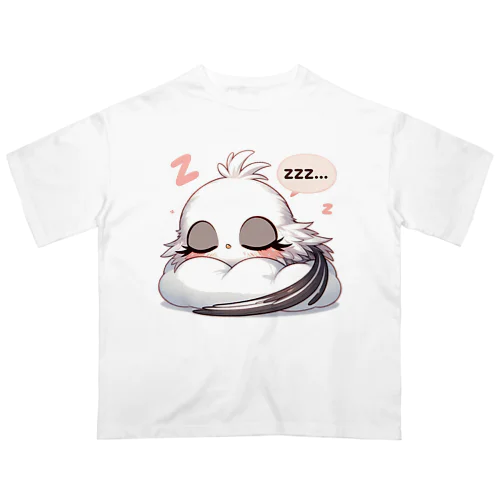 Long-tailed Tit 7 Oversized T-Shirt