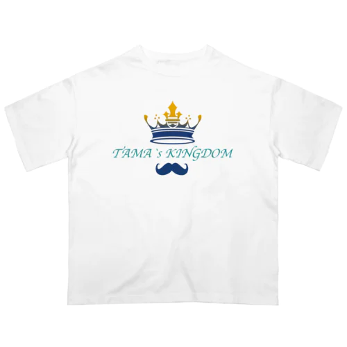 TAMA`s KINGDOM　シン・ロゴ オーバーサイズTシャツ