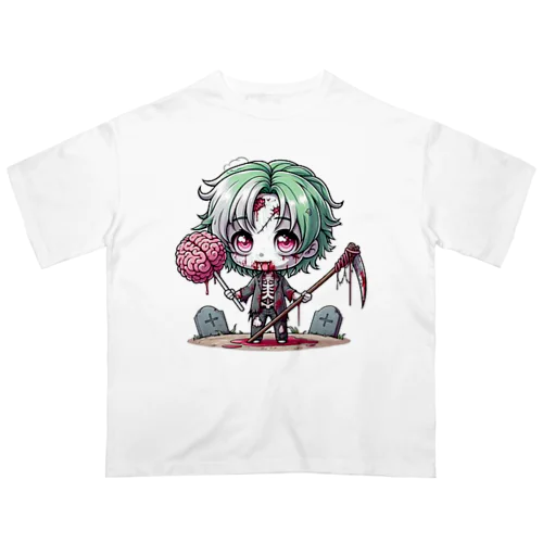 ホラー　ゾンビ８ オーバーサイズTシャツ