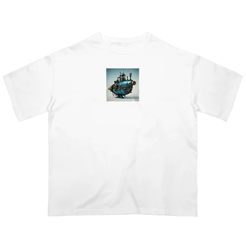 スチームパンク潜水艦７ Oversized T-Shirt