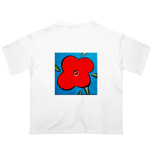 花とバンソウコウ Oversized T-Shirt