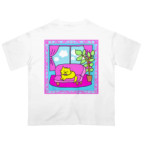 休憩猫 Oversized T-Shirt