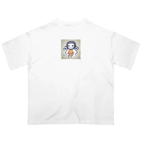 クラゲの子 オーバーサイズTシャツ