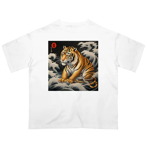 虎図 Oversized T-Shirt