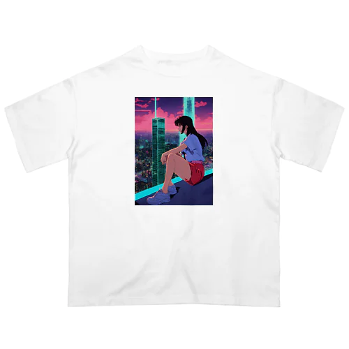 lofi girlNO.17 オーバーサイズTシャツ