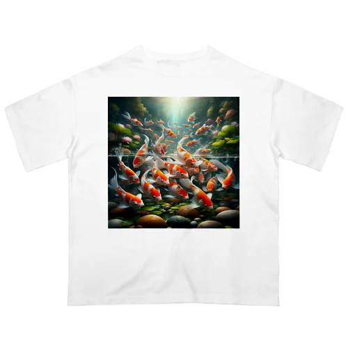 美しい錦鯉 Oversized T-Shirt