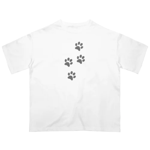 猫の足跡🐾 オーバーサイズTシャツ