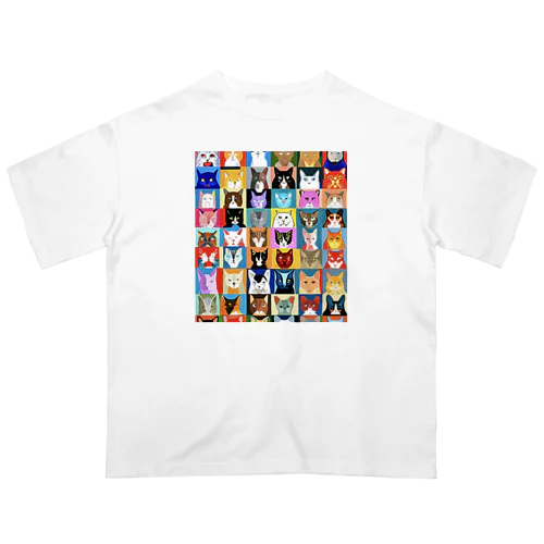 PAC (ポップアートキャット ) オーバーサイズTシャツ
