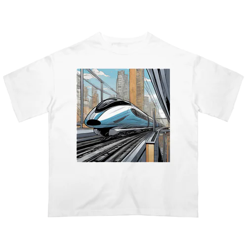 未来新幹線 Oversized T-Shirt