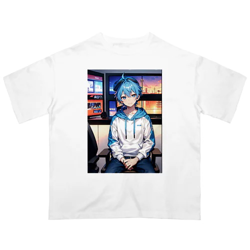 二橋 黎（ふたばし れい：Hutabasi rei）～星屑のアイドル～ オーバーサイズTシャツ