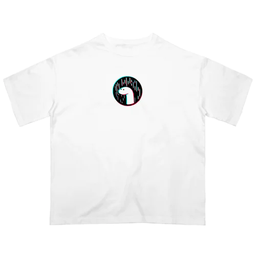 Glitchy Deno Oversized T-Shirt