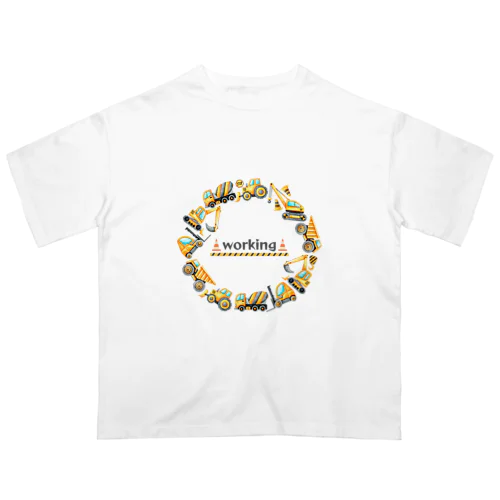 working2 オーバーサイズTシャツ