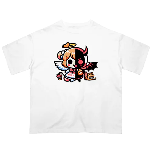 NISA（天使と悪魔） Oversized T-Shirt
