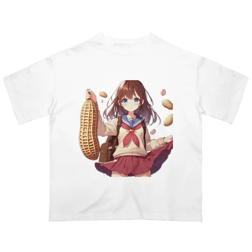 ピーナッツ女子 オーバーサイズTシャツ