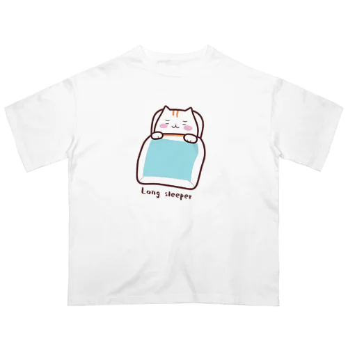 ロングスリーパー 猫 オーバーサイズTシャツ