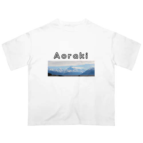 Aoraki 〜自然の宝石箱:ニュージーランドより〜 オーバーサイズTシャツ