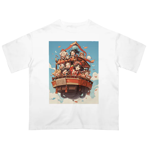 勇気と喜びの航海 Marsa 106 Oversized T-Shirt
