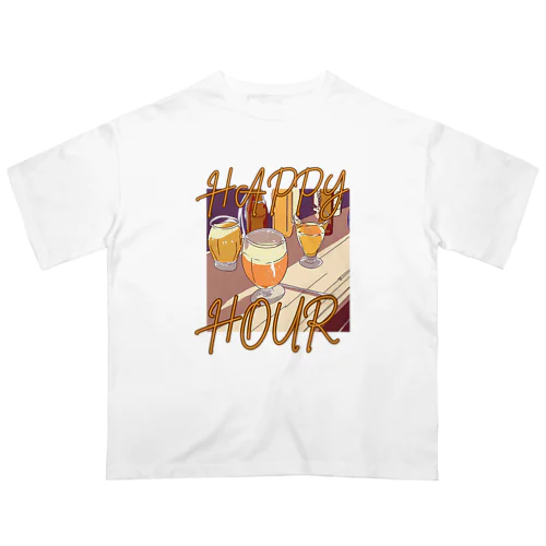 HAPPY HOUR(ハッピーアワー) Oversized T-Shirt