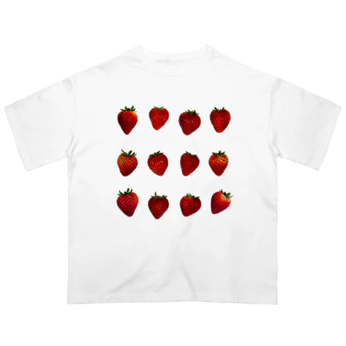 いちご 12 strawberries オーバーサイズTシャツ