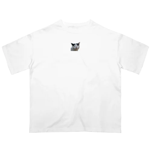 ブサかわ猫　ベン Oversized T-Shirt