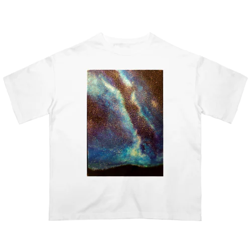 Cai Art Galaxy Oversized T-Shirt