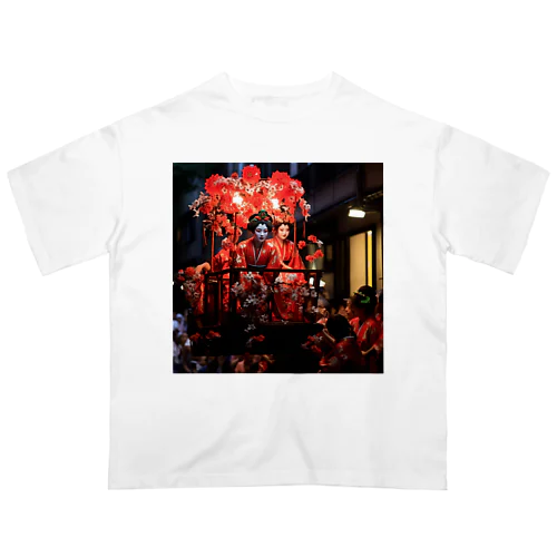 日本三大祭り　祇園祭　akari 2204 Oversized T-Shirt