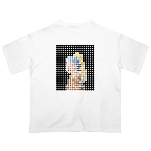 真珠の耳飾りの少女 オーバーサイズTシャツ