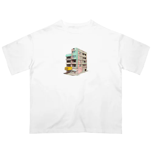 廃墟 4 オーバーサイズTシャツ